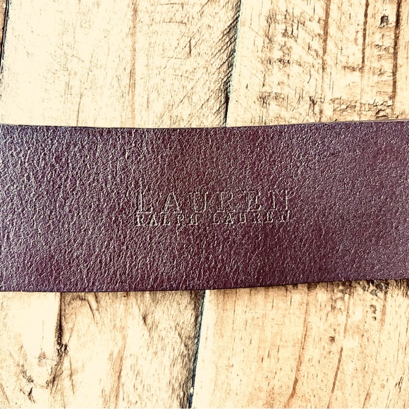 Wide 2” Ralph Lauren Leather Belt - Picture 6 of 9